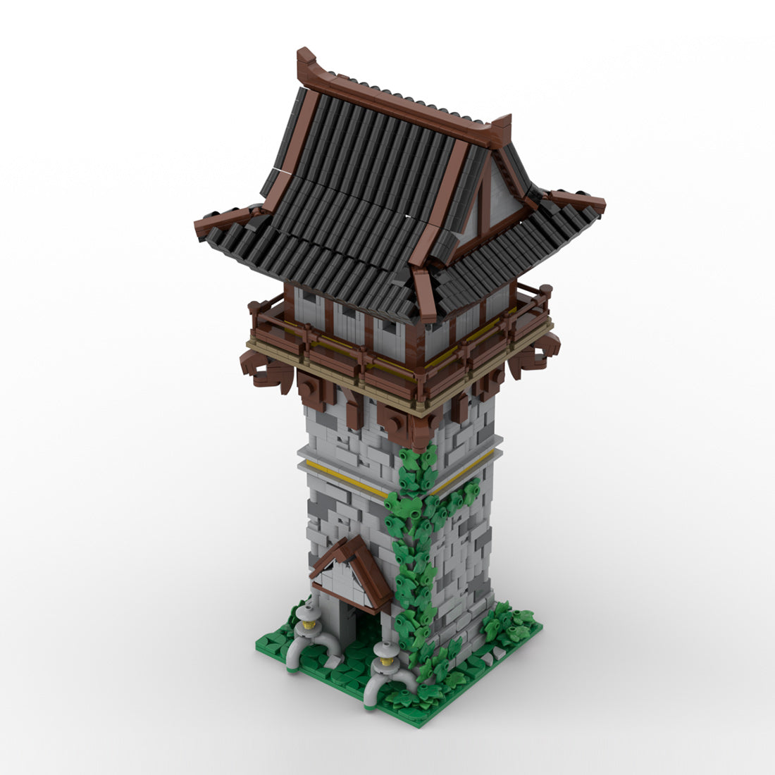 moc-242919 medieval east asain mill building blocks set(2292pcs)
