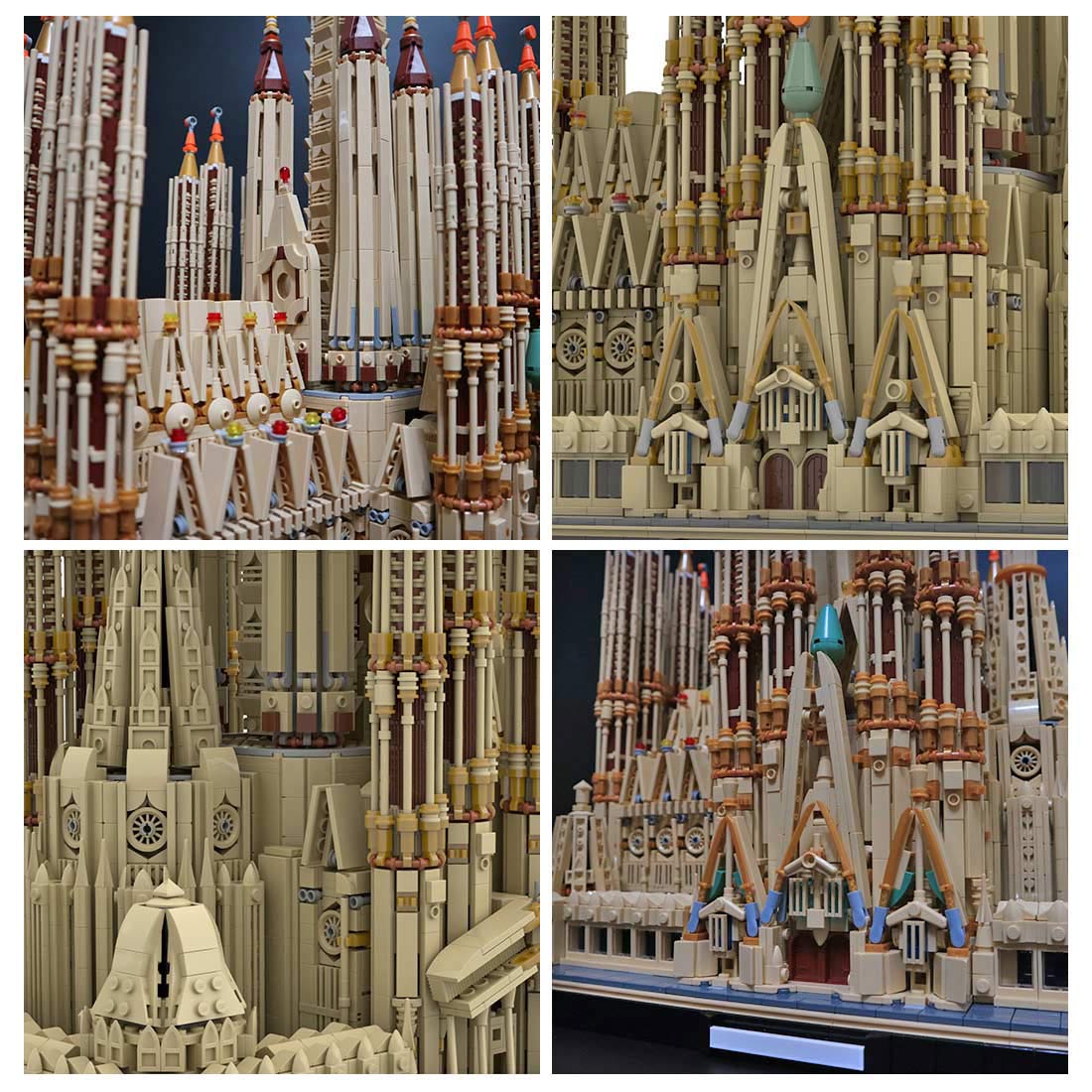 moc-65795 sagrada familia building blocks set