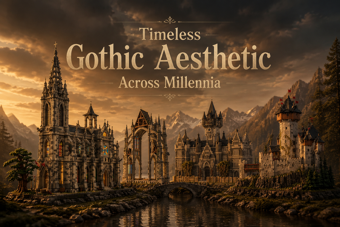 Timeless Gothic Aesthetic Across Millennia | Four Stunning Gothic Architecture Building Blocks