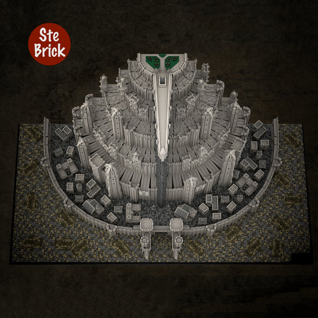 Guardians of Middle-earth: 99548-Piece The Seven Rings Part A Epic Build