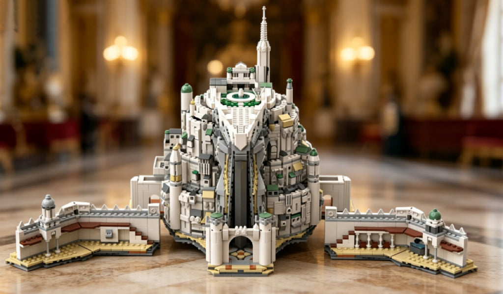Smaller White City of Gondor | Stunning LOTR Building Block Masterpiece