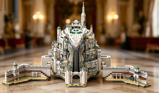 Smaller White City of Gondor | Stunning LOTR Building Block Masterpiece