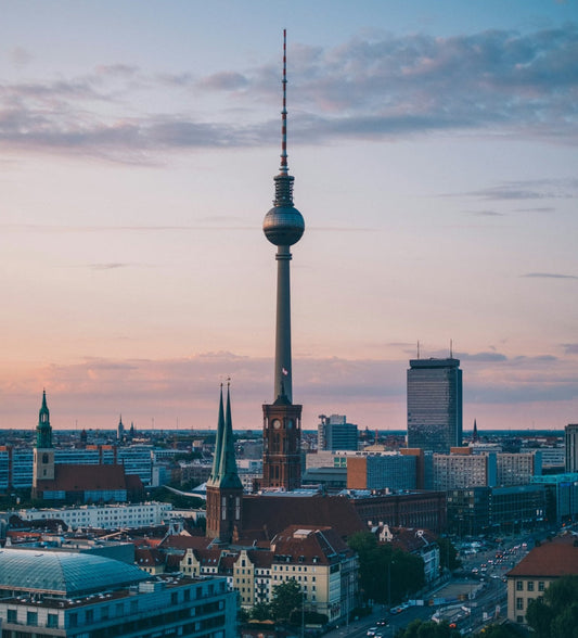 Berlin TV Tower Building Block– 1/800 Scale Iconic German Landmark