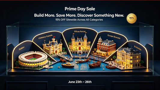 Prime Day Mega Sale | 15% OFF Sitewide + All Building Block Collections⚽🏟️