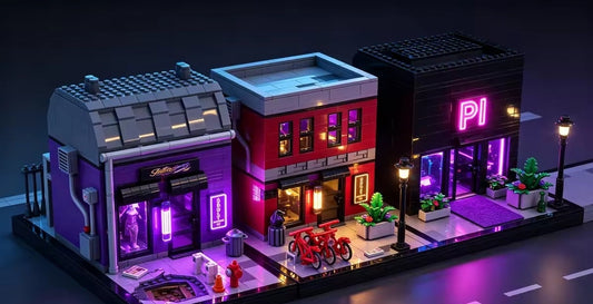 Lights, Bricks, Action! Build the Ultimate City Nightlife|Fanbrick
