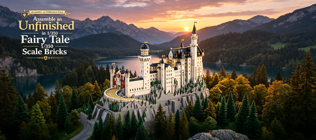 The Tragic King's Utopia: Assembling an Unfinished Fairy Tale in 1/350 Scale Bricks
