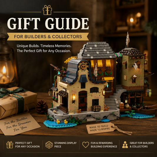 Old Town Wharf: A Perfect Modular Building Block Gift for Architecture Lovers