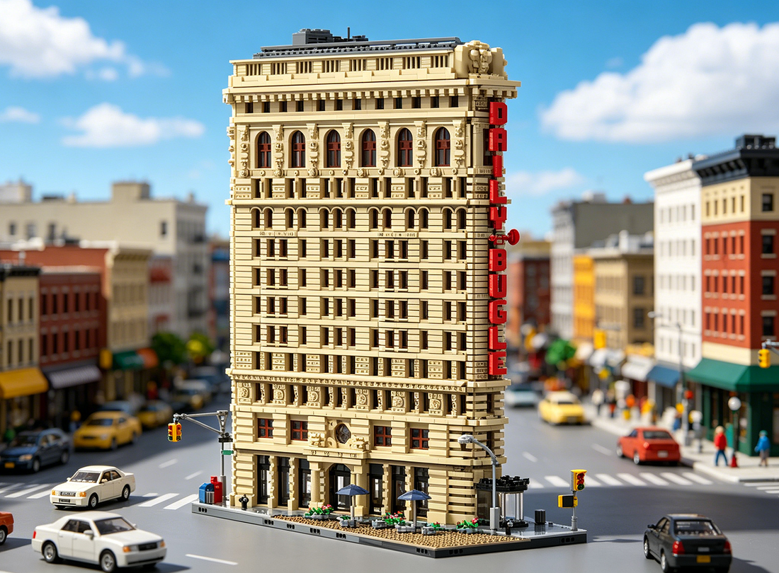 A Timeless New York Icon Reimagined in Building Blocks