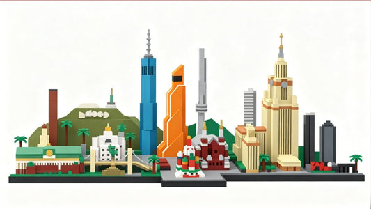 Minify Global Cities, Freeze Urban Elegance：3 Stunning Skyline Building Block Sets