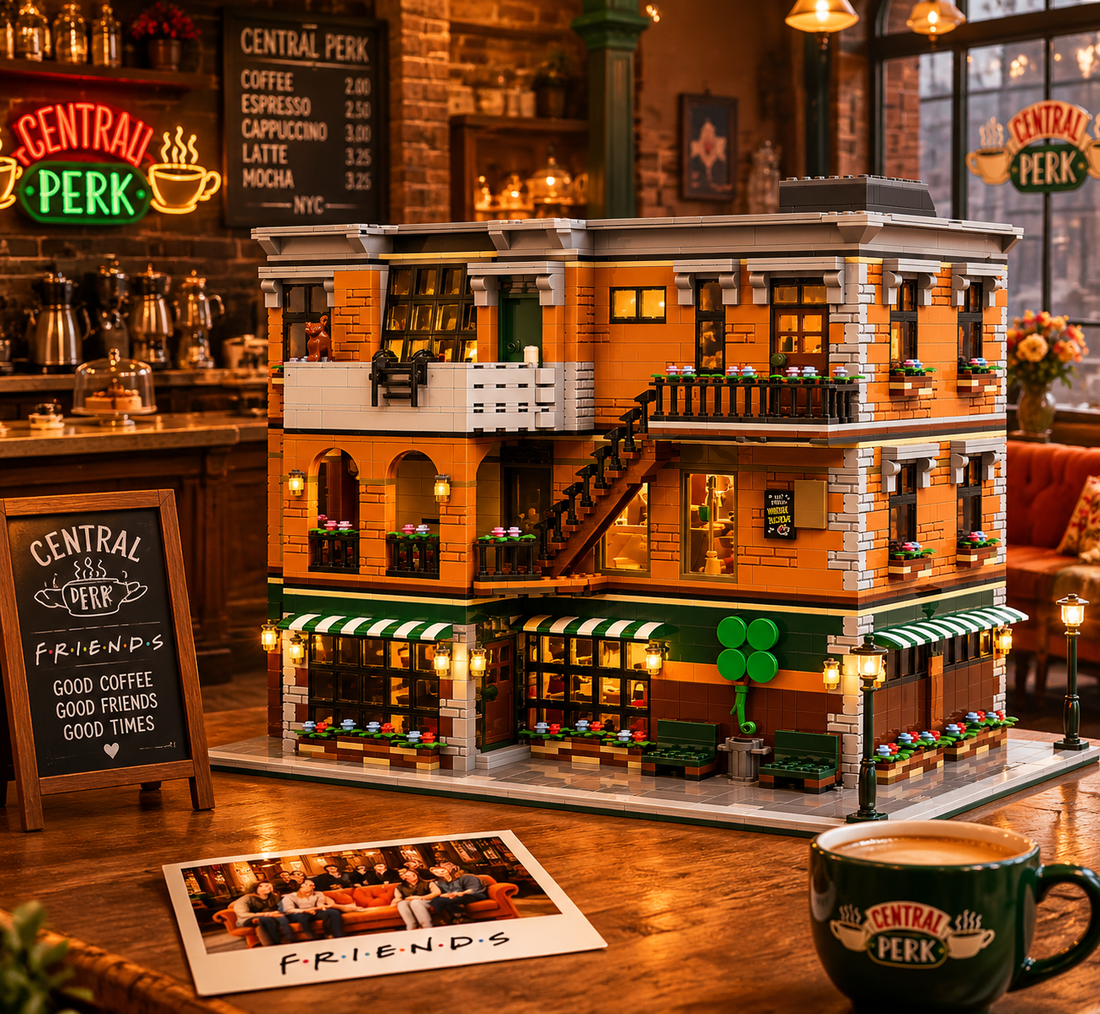 Relive Greenwich Village Nostalgia-4232PCS Friends Apartment Building Blocks Bring Classic Scenes to Life