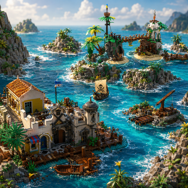 Pirate Building Blocks