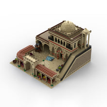 moc-215251 age of empires - middle eastern market building blocks set (10100pcs)