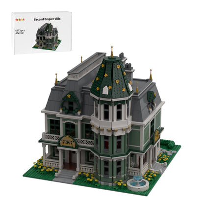 classic victorian residence european town house building blocks set (4772pcs)