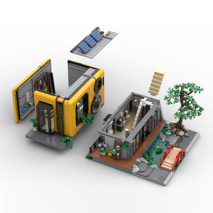 moc-260921 modern creative studio building blocks set (2407pcs)