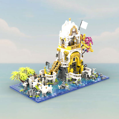 imperial fortress pirate building blocks set (3429pcs)