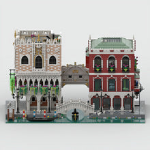 moc-84806 venice palace canal and bridge building blocks set