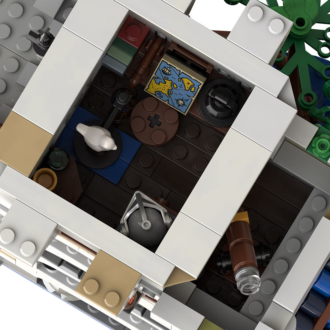 MOC-269330 Medieval Black Falcon's Outpost Castle Building Block