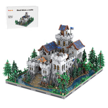 moc-229261 black falcon’s castle building blocks set (9836pcs)