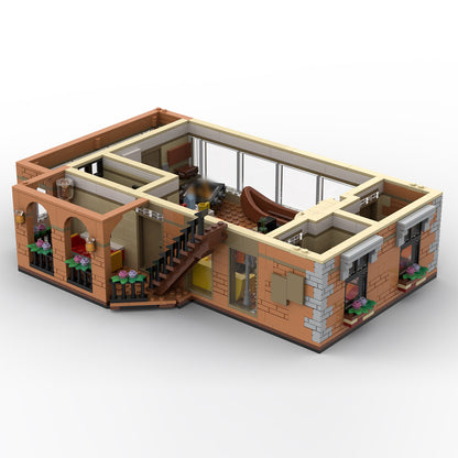 city apartment sitcomplex full version building blocks set(8574pcs)