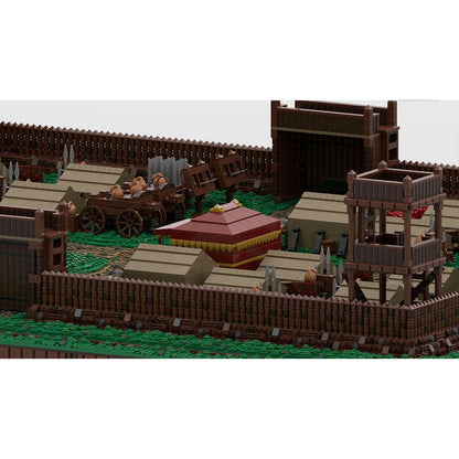 moc-139859 roman field camp (medium) building blocks set (31789pcs)