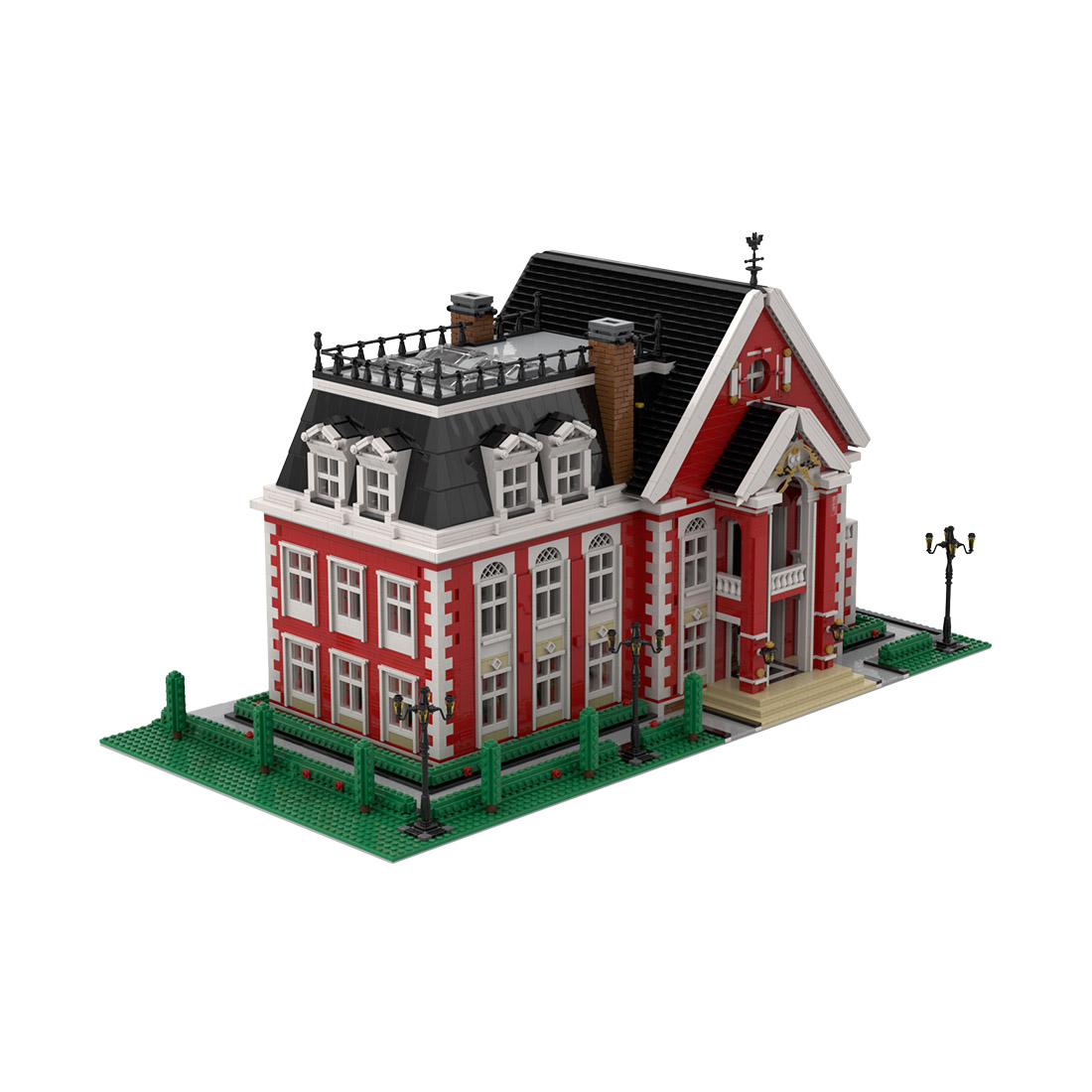 georgian brick palace architectural building blocks by soar brick