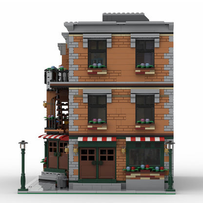 moc-79570 friends apartment building blocks (4642pcs)