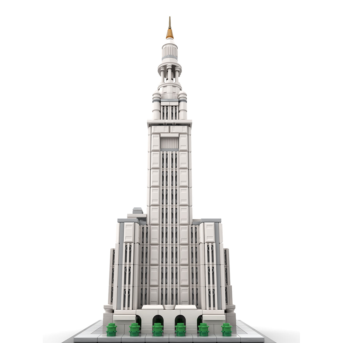 moc-254906 terminal tower building blocks set (958pcs)