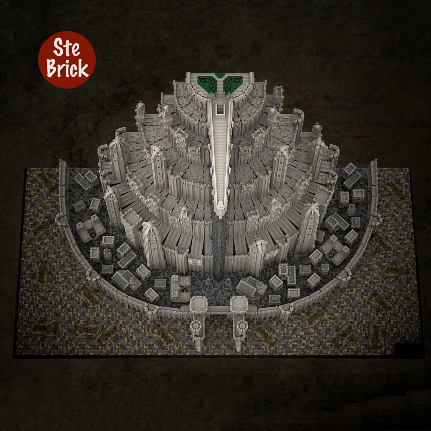 moc-64235 the seven rings – part a (99548pcs)