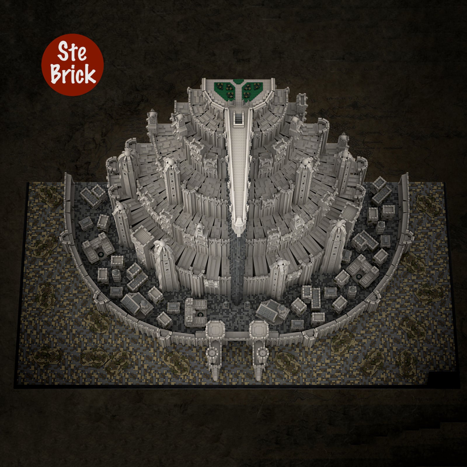 moc-64235 the seven rings – part a (99548pcs)