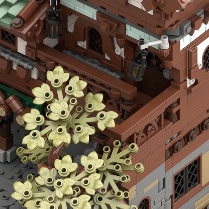MOC-263858 Medieval Craftsman's Woodwright Workshop Building Blocks