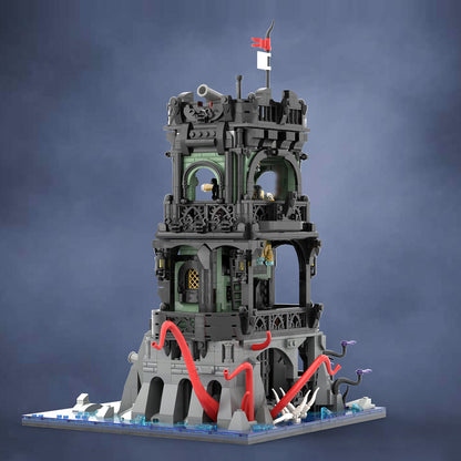 2176pcs-black-watchtower-building-blocks-model