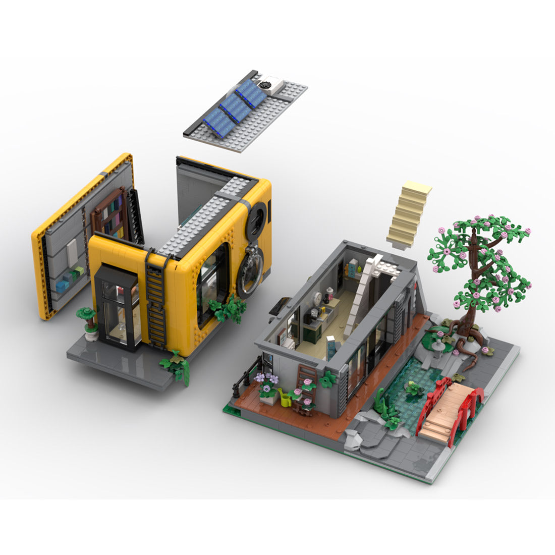 moc-260921 modern creative studio building blocks set (2407pcs)