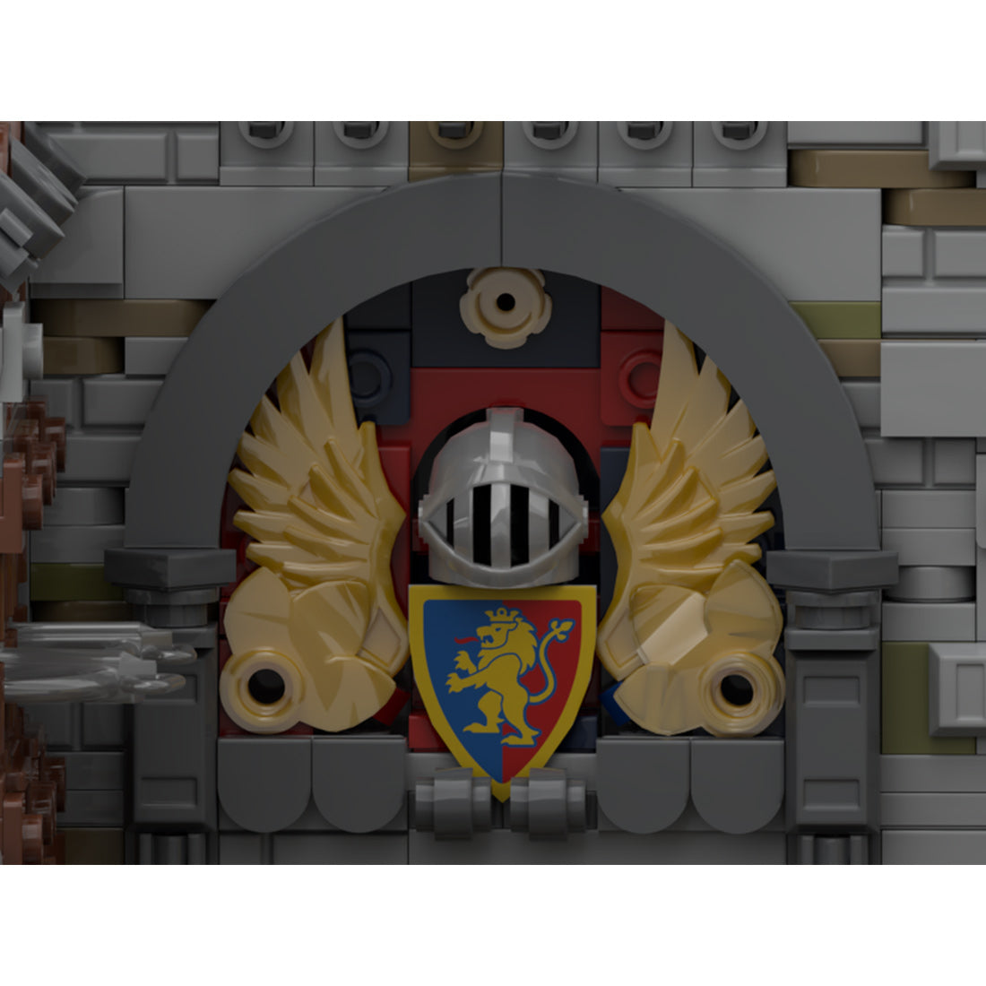 moc-206892 medieval castle building blocks set(21090pcs)