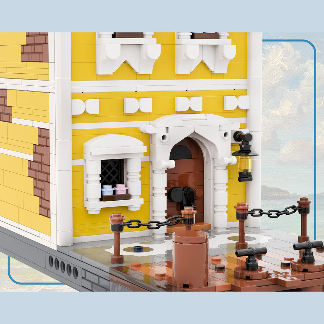 moc-251238 seafarer's bay building blocks set by mikey_brickalloti (5996pcs)