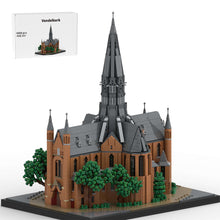 moc-248825 1/125 scale vondel church building blocks set (6808pcs)