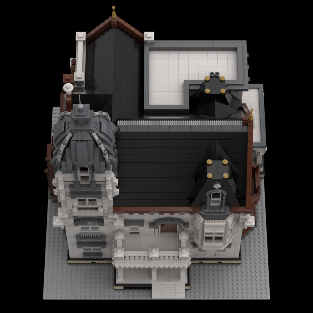 suburban residence building block set(7407pcs)