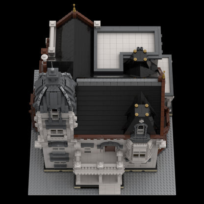 suburban residence building block set(7407pcs)