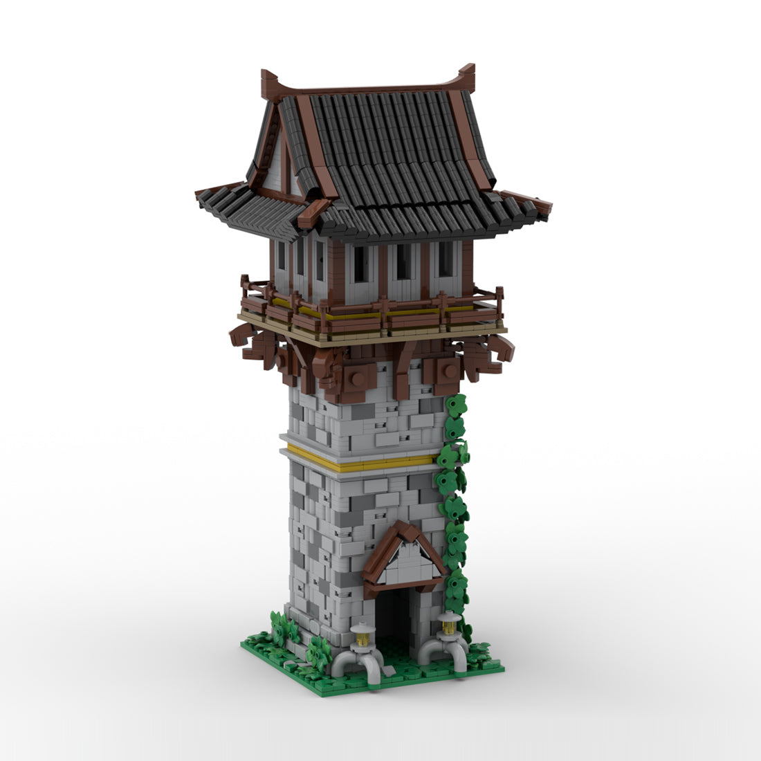 moc-242919 medieval east asain mill building blocks set(2292pcs)