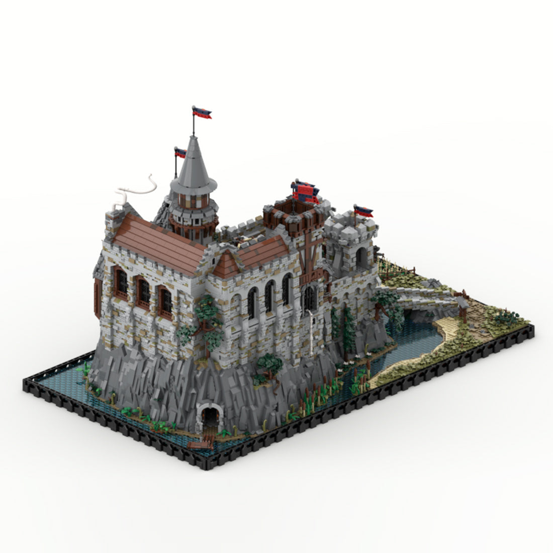 moc-206892 medieval castle building blocks set(21090pcs)