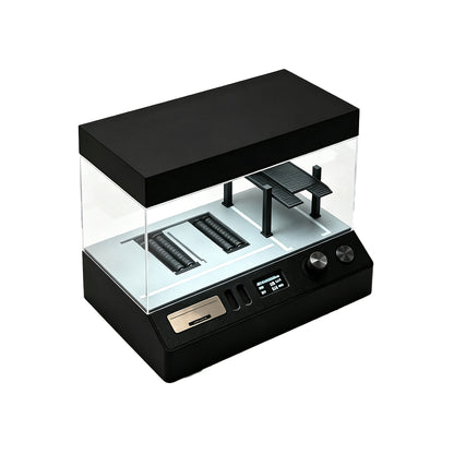 1/64 Scale Miniature Dynamic Garage Diorama Display Stand with LED Vehicle Test Bench