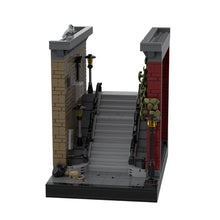 MOC-231535 Joker Stairs Book Nook MOC Building Blocks Set
