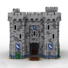 moc-201635 medieval village defense castle building blocks set (13214pcs)