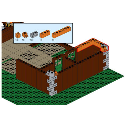 moc-92501 sitcomplex - maclaren's pub building blocks set(1588pcs+)