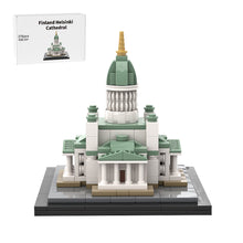 moc-191359 finland helsinki cathedral building blocks set(276pcs)