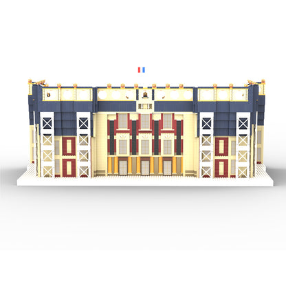 grand french palace architectural building blocks