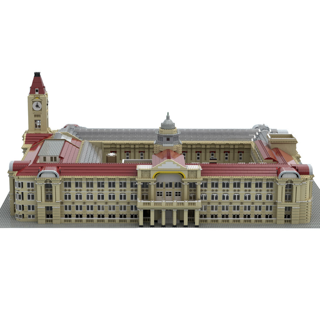 moc-112041 birmingham city council house, museum and art gallery building blocks set (19585pcs)