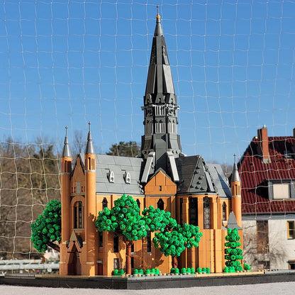 moc-248825 1/125 scale vondel church building blocks set (6808pcs)