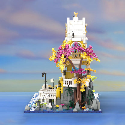 imperial fortress pirate building blocks set (3429pcs)