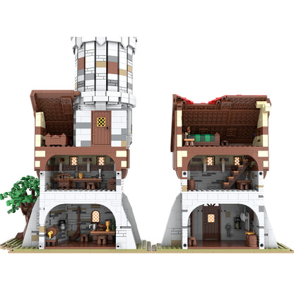 moc-212258 medieval tower building blocks set (2890pcs)