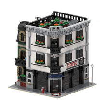 moc-139508 cornor modular car showroom building blocks set (3223pcs)